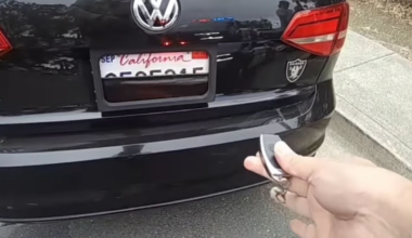California Highway Patrol Catches VW Jetta With James Bond-Style License Plate