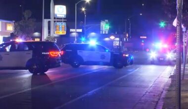 Man hospitalized after being hit by vehicle in central Fresno, police say