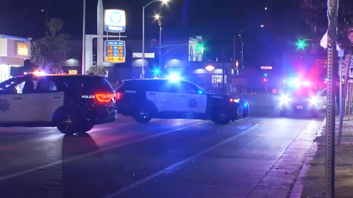 Man hospitalized after being hit by vehicle in central Fresno, police say