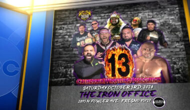 California Wrestling Association celebrates 13th anniversary with wrestling event in Fresno