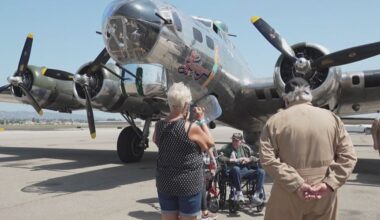 Three Bakersfield World War II veterans go for a memorable ride in a vintage B-17 bomber
