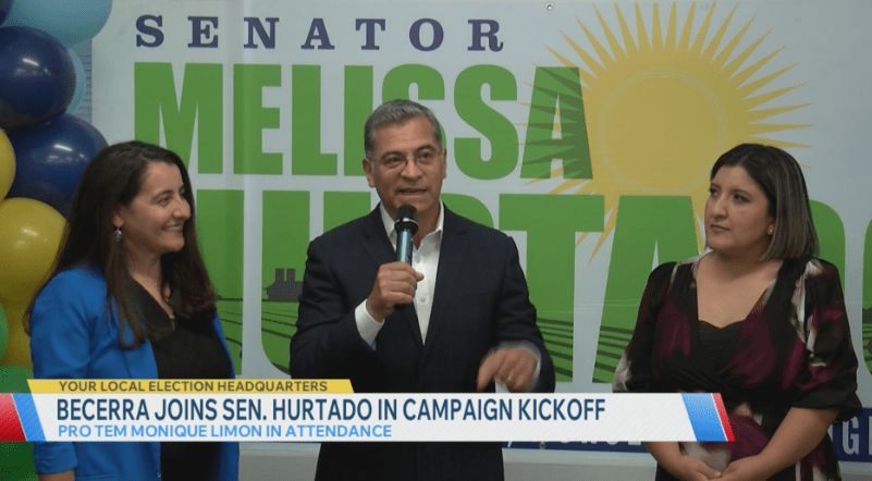 ‘The heart of California is right here’: Xavier Becerra stops in Bakersfield for Hurtado campaign kickoff