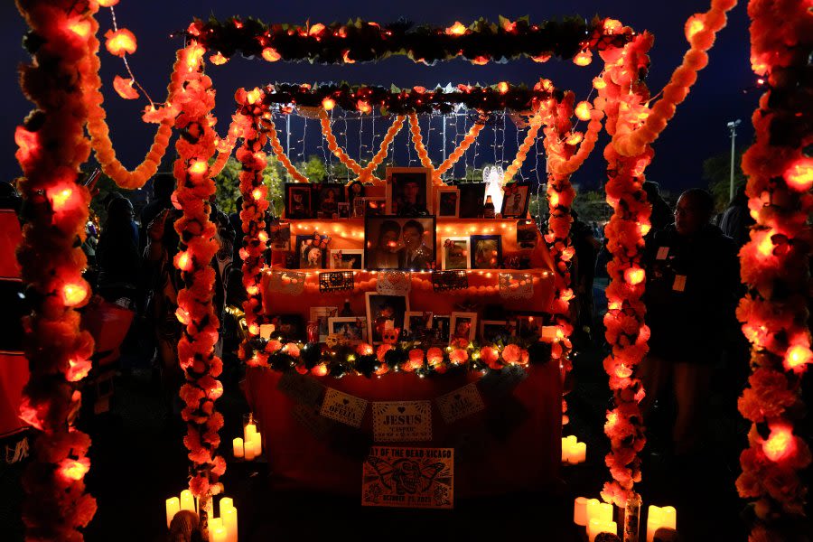 La Catrina arrives in Oakland’s Fruitvale Village ahead of Día de los Muertos Festival