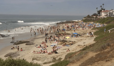 Crowds flock to San Diego beaches for Labor Day