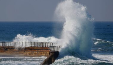 Category 5 hurricane to bring large waves to Southern California