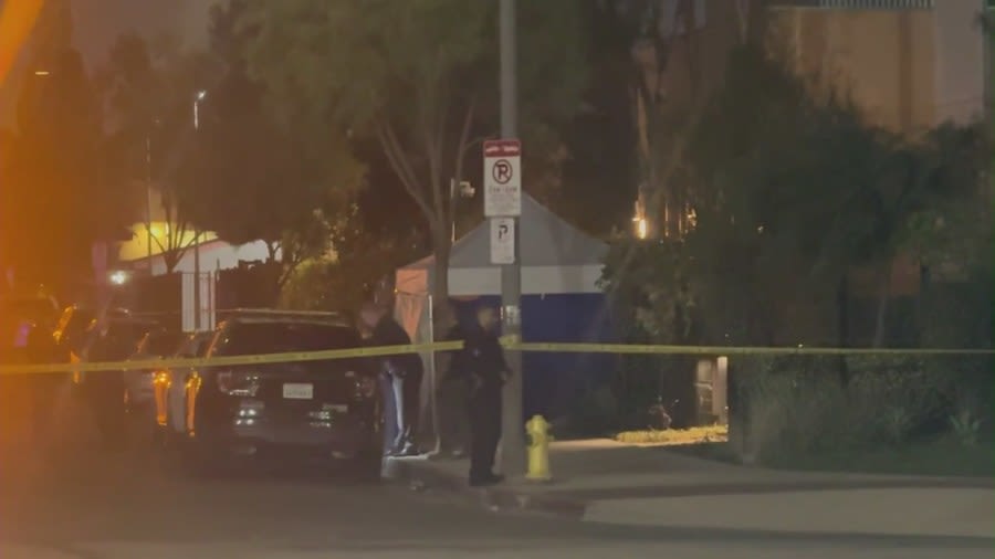 Stabbing near park in Los Angeles leaves man dead, police search for suspect