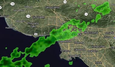 Tropical Storm Marie keeps lingering rain, dangerous surf in Southern California