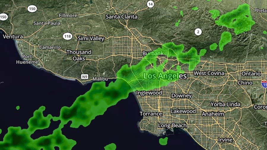 Tropical Storm Marie keeps lingering rain, dangerous surf in Southern California