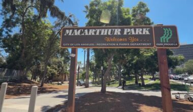 Los Angeles County’s district attorney hosts picnic at MacArthur Park