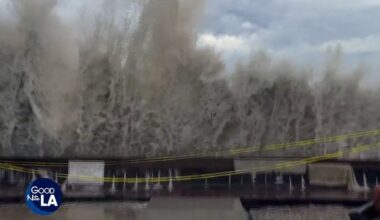 Long Beach evacuates homes after Hurricane Marie's remnants damage seawall