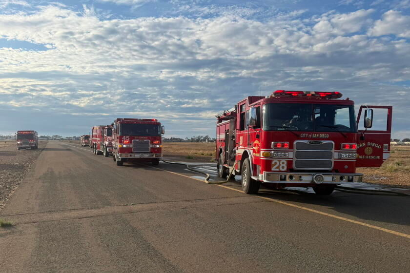 Two killed in plane crash at corporate airfield in San Diego