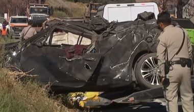4 Killed and 2 Critically Injured After Car Crashes Off California Mountain Road