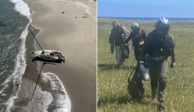 Man Rescued After 25-Foot Sailboat Gets Stuck on Shore of California Island