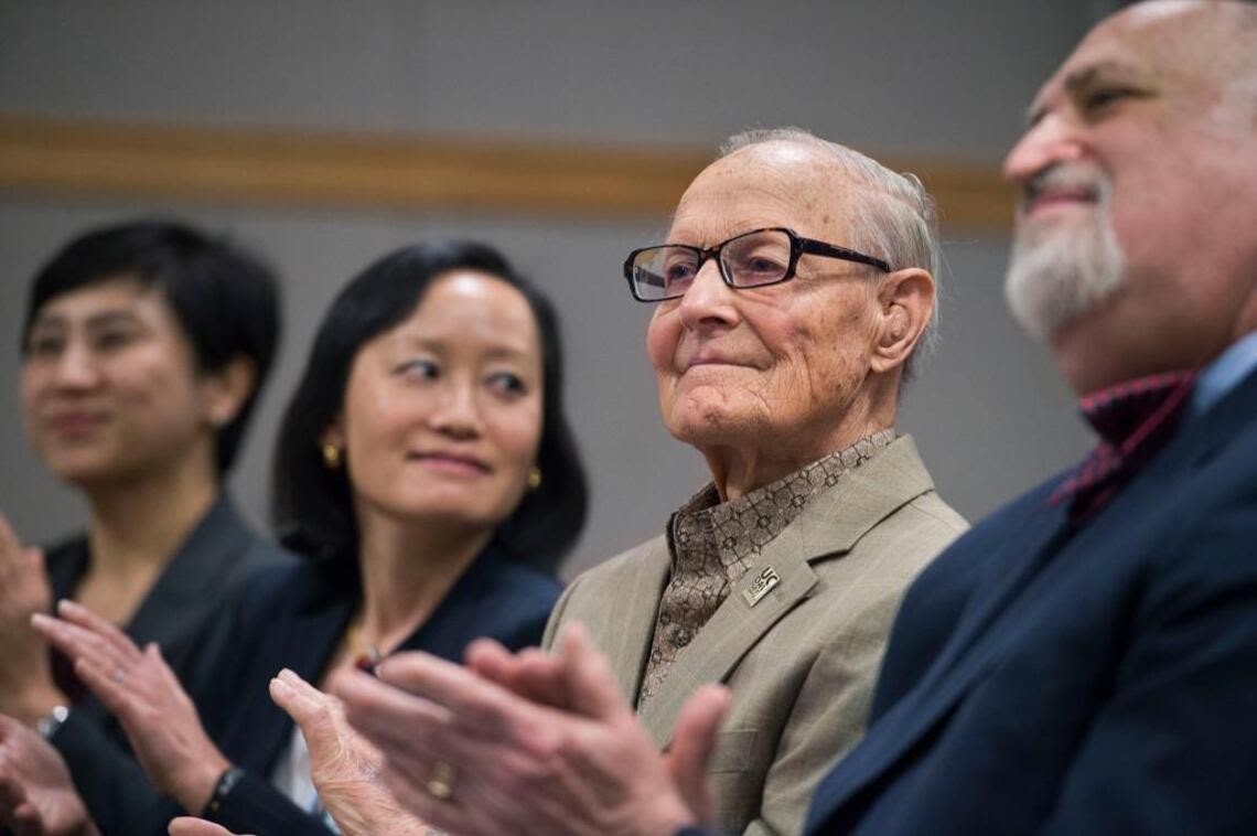 Sacramento philanthropist Ernest E. Tschannen, major Sac State donor, dies at 101