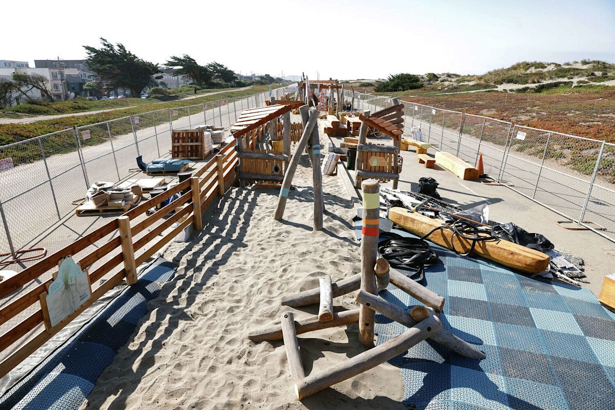 S.F.'s newest playground is a shipwreck mystery built into Sunset Dunes
