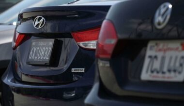 California to change license plate sequence for first time since 1980