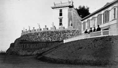 Adolph Sutro's forgotten SF mansion with a graveyard of crumbling statues