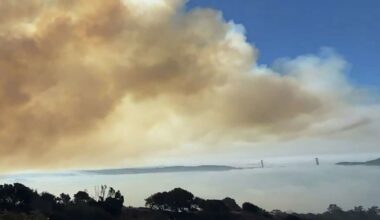 Angel Island prescribed burn redo stinks up downtown San Francisco
