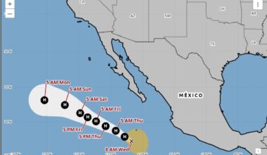 California Labor Day weather forecast: Rain, no hurricane