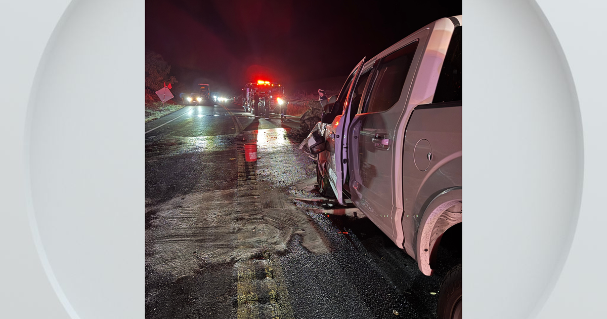 Driver killed in fiery head-on crash while trying to pass vehicle near Oakdale