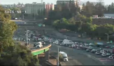 Big rig lumber spill snarls morning I-5 commute through downtown Sacramento