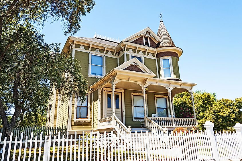 An 1897 home in Rio Vista along the Sacramento River