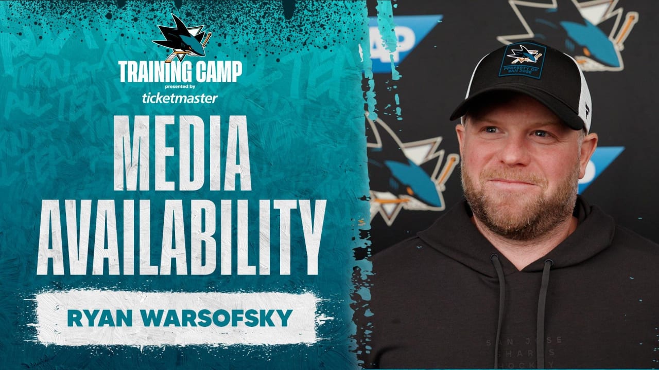 Media Availability: Warsofsky (9/18) | San Jose Sharks