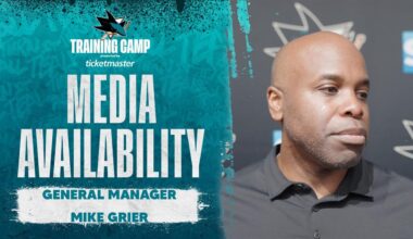 Media Availability: Grier (9/17) | San Jose Sharks