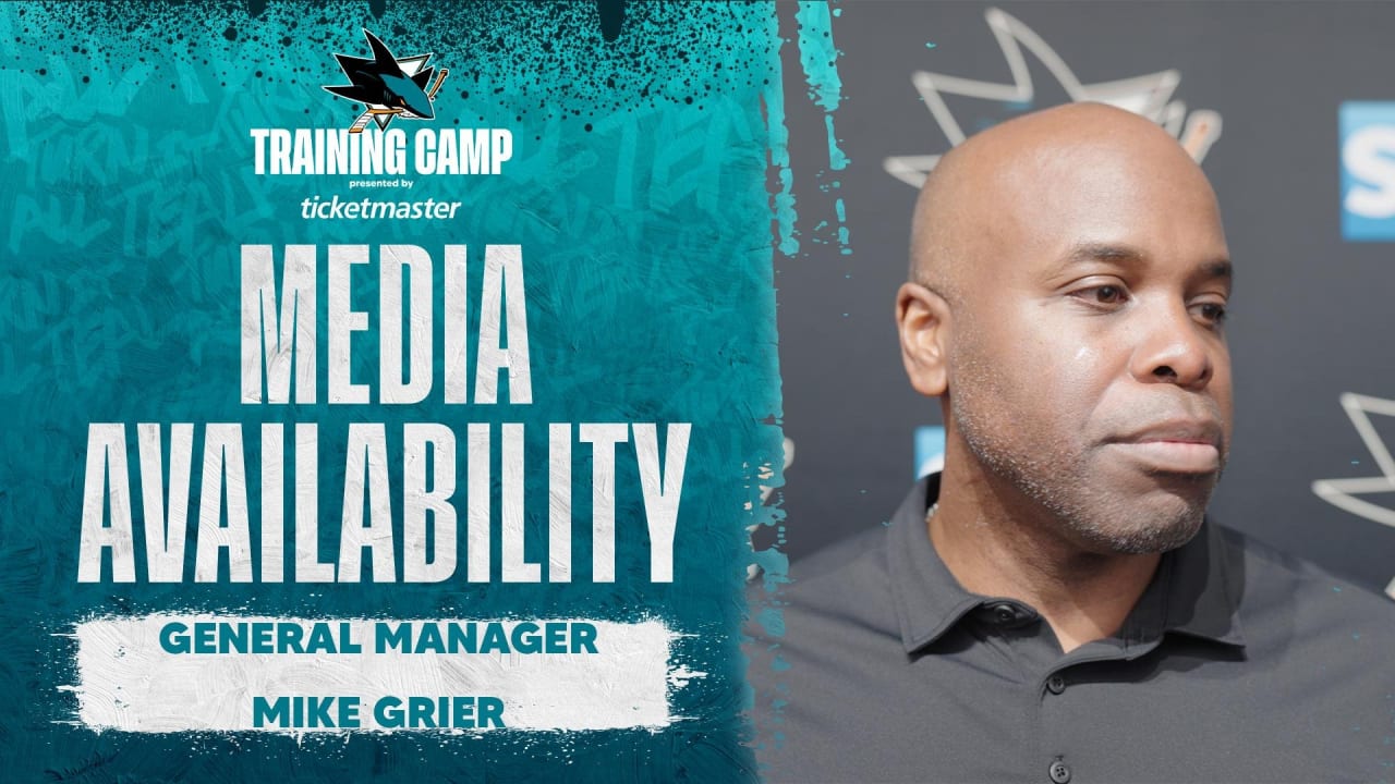 Media Availability: Grier (9/17) | San Jose Sharks