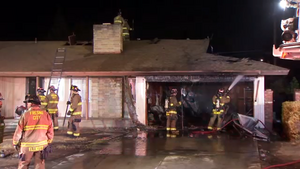 Resident, 2 Dogs Escape Home After Garage Catches Fire in Central Fresno