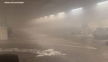 Underground Downtown Fresno Parking Garage Evacuated Due to Car Fire