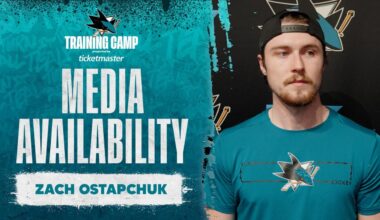 Media Availability (9/19): Ostapchuk | San Jose Sharks