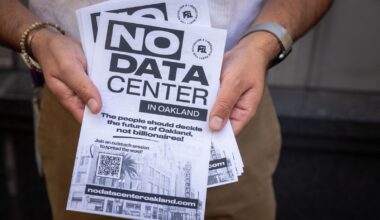 A movement against data centers gains steam in Oakland