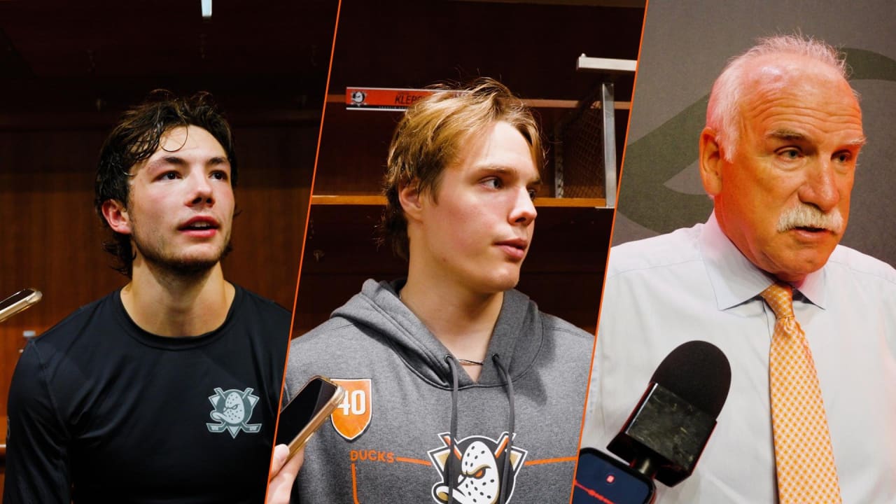 Postgame Interviews 9/20/26 | Anaheim Ducks