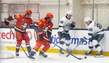 Ducks Drop Final Game of Rookie Faceoff, 4-1