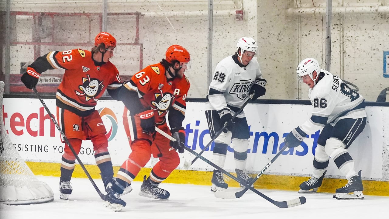 Ducks Drop Final Game of Rookie Faceoff, 4-1