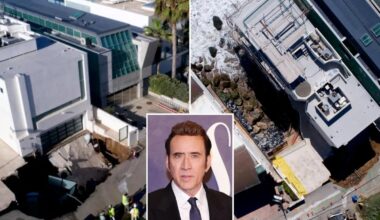 Monster sinkhole hits exclusive Malibu celebrity enclave
