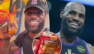 LeBron James brings back familiar trend on 'Taco Tuesday' with help from Mike's Red Taco