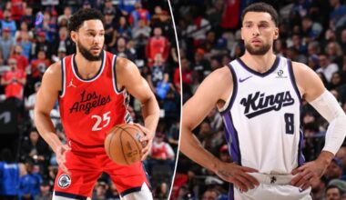 Kings reporters heard thirsting over Ben Simmons, Zach LaVine in hot-mic