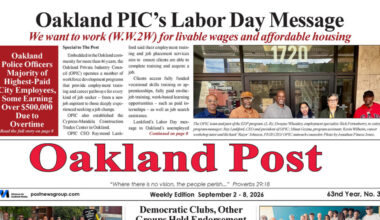 Oakland Post: Week of September 2 – 8, 2026