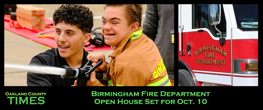 Birmingham Fire Department Open House Set for Oct. 10