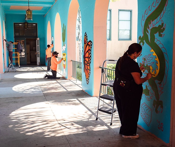 Liberty Station brings on emerging artists, muralists, dancers and more for new public works – San Diego Union-Tribune