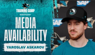 Media Availability: Askarov (9/18) | San Jose Sharks