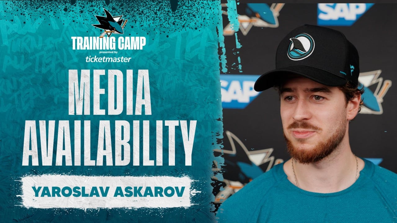 Media Availability: Askarov (9/18) | San Jose Sharks