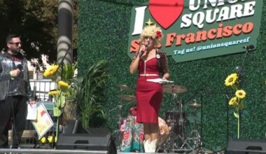 California's inaugural Dolly Parton Day celebrated in San Francisco's Union Square