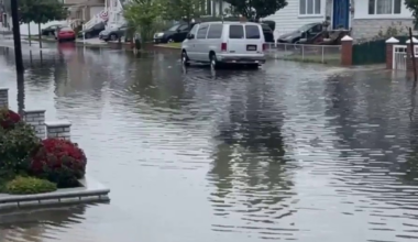 When will the nor'easter end in NYC area?