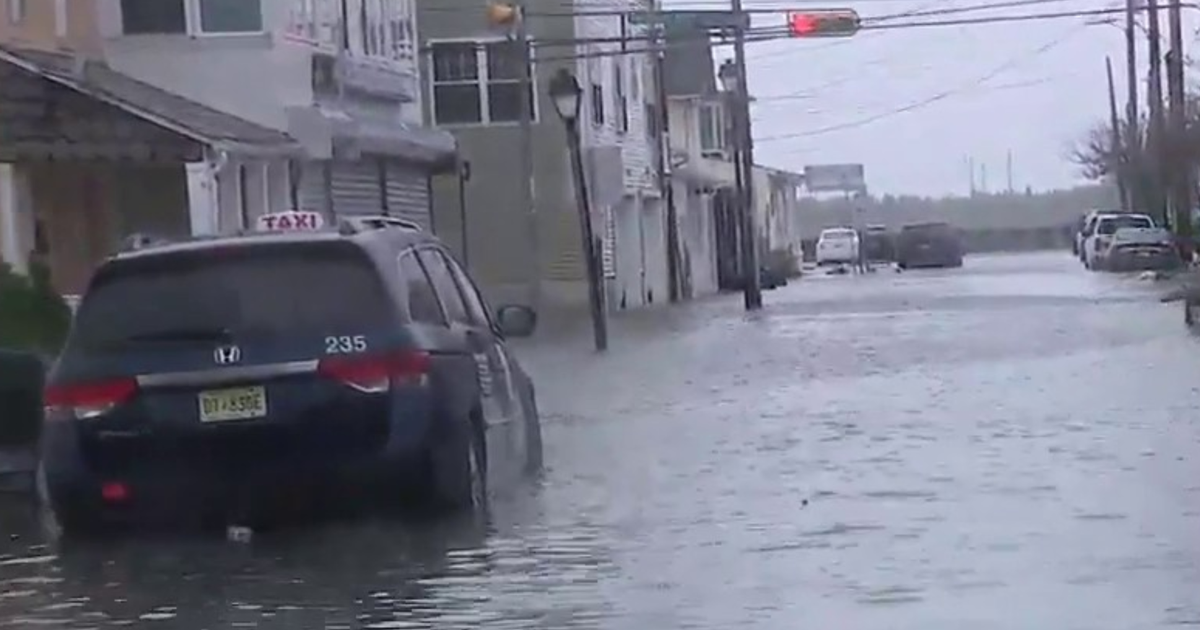 When will the nor'easter end in NJ?