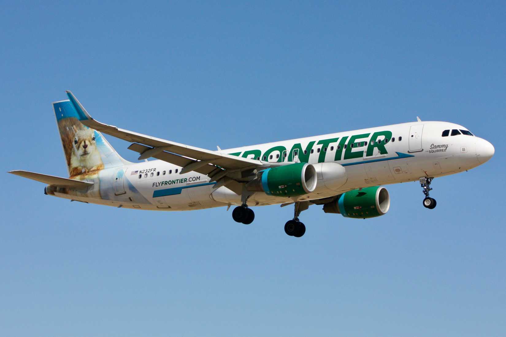 Frontier Airlines Airbus A320neo Inflight