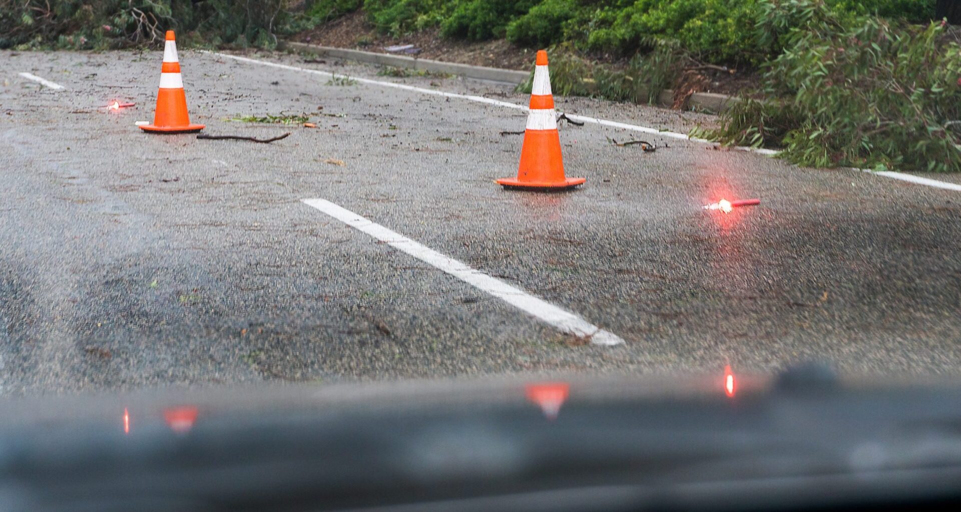 Collision Triggers Closures on 10 to 110 Transition in DTLA