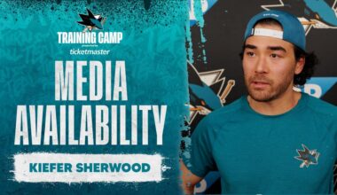 Media Availability: Sherwood (9/18) | San Jose Sharks